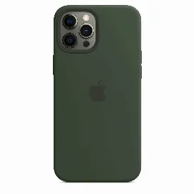 Чехол Apple iPhone 12 Pro Max Silicon Case, Cyprus Green, зеленый